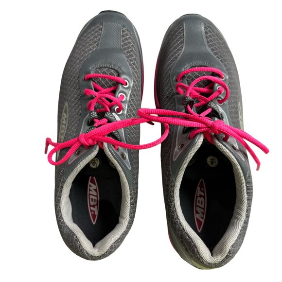 MBT Women's Gray Pink Orthopedic Walking Exercise Sneakers US 9.5 UK 40 - Picture 4 of 5